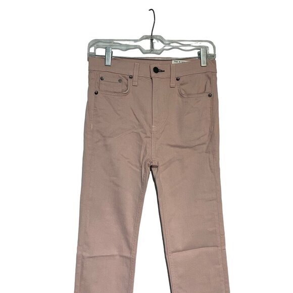Rag & Bone Women's Skinny Jeans in Pink Size 26 Cotton Blend - Picture 1 of 7